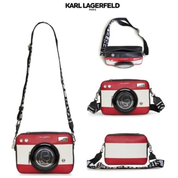 Karl Lagerfeld: Camera Ikons Photography Crossbody Bag - Picture 12 of 12